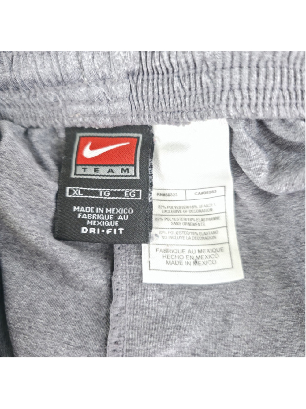 Vintage Y2K Nike Kobe Bryant Dri-FIT Shorts Mens XL Gray Basketball Athletic - Picture 5 of 11